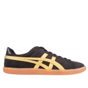 Onitsuka Tiger DD Trainer Unisex Size 3 Black/Rich Gold Sneakers